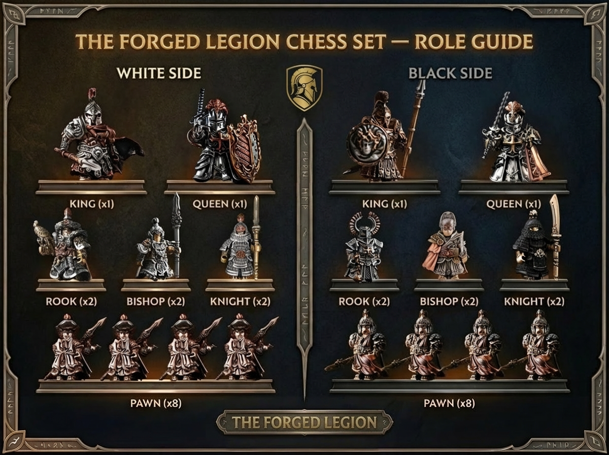 MASTER CHESS PIECES SET (NO BOARD)