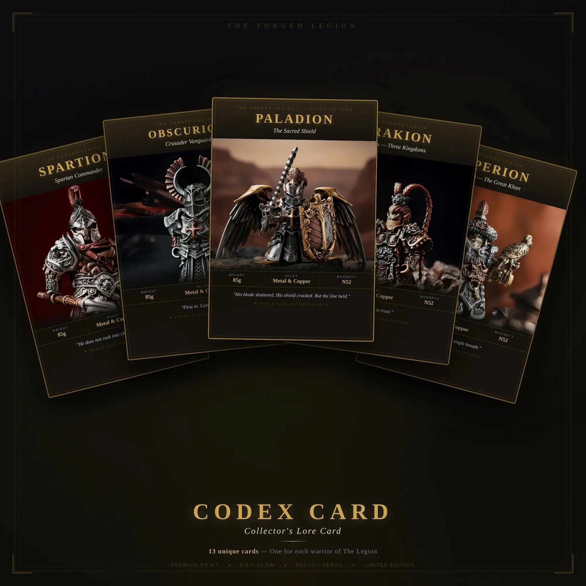 WARRIOR CODEX CARD – The Forged Legion